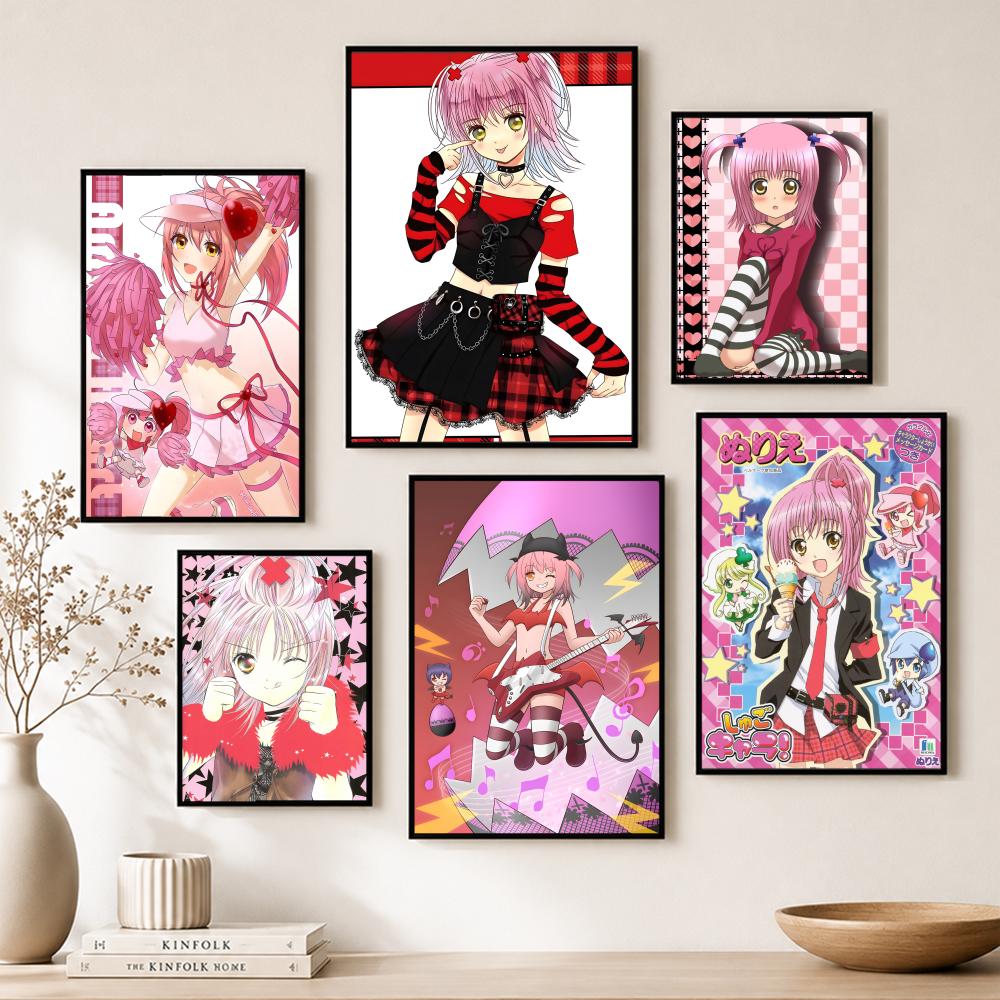 Home Bar And Theater - Magical Girl Shugo Chara! Poster Paper