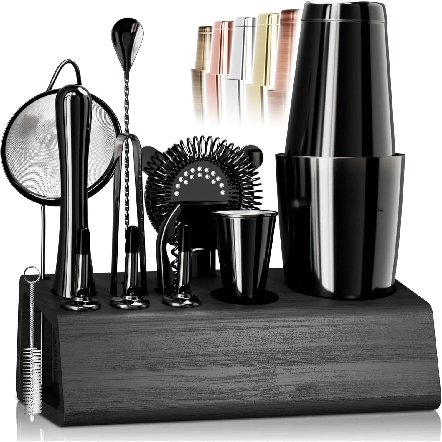 Boston Shaker Set - 14Pcs Cocktail Shaker Set 28oz Boston