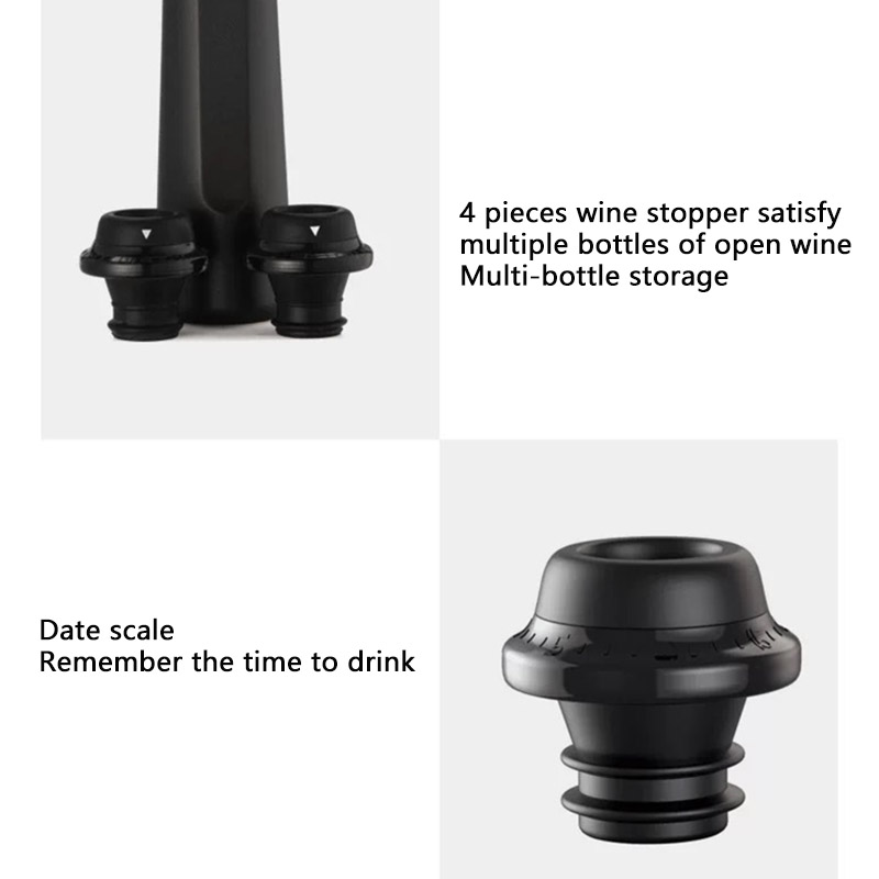 Vacuum Wine Stoppers Vacuum Pu - Wine Preservation Pump のレビューと価格