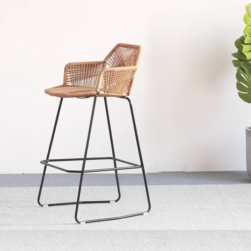 Scandinavian Rattan Bar Stool  - Home Bar Lounge のレビューと価格