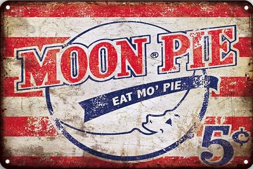 CN-Tin Sign Food Moonpie Eat D - Home Bar Lounge のレビューと価格