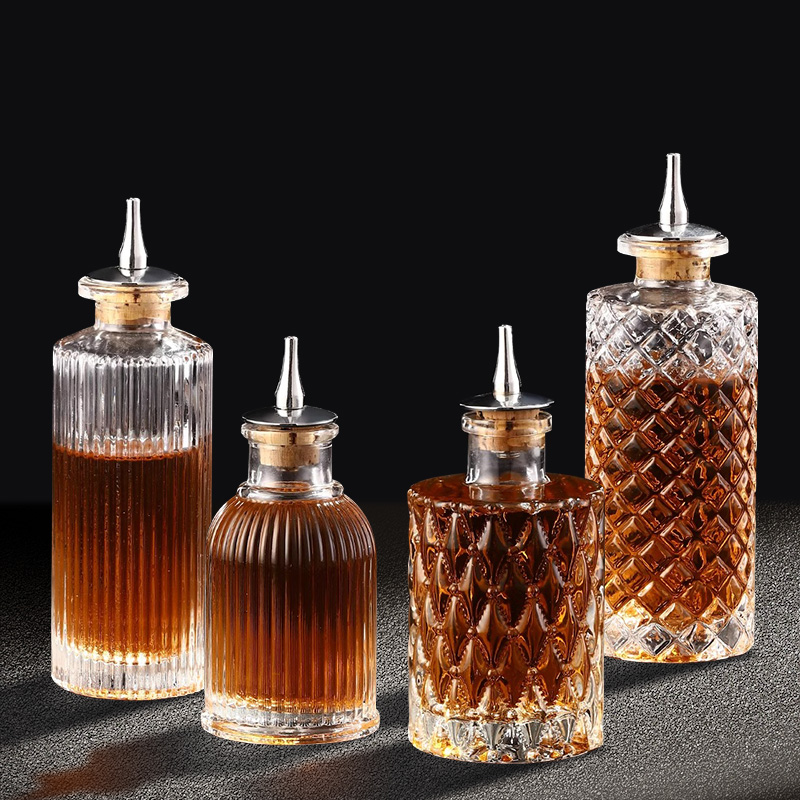 Cocktail Bitters Bottles With  - Bitters Bottle Set のレビューと価格