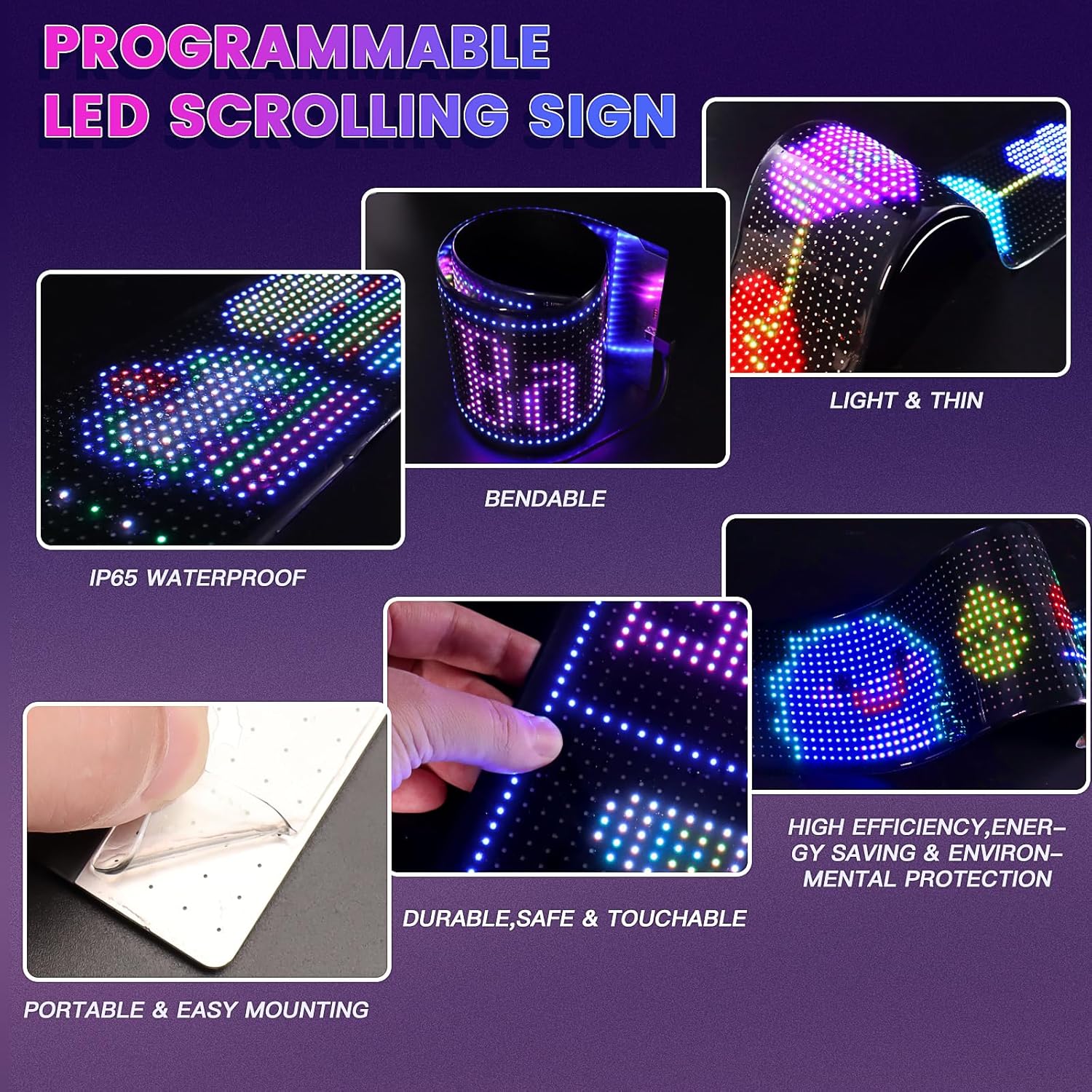Programmable LED Matrix Panel  - Home Bar Signs のレビューと価格