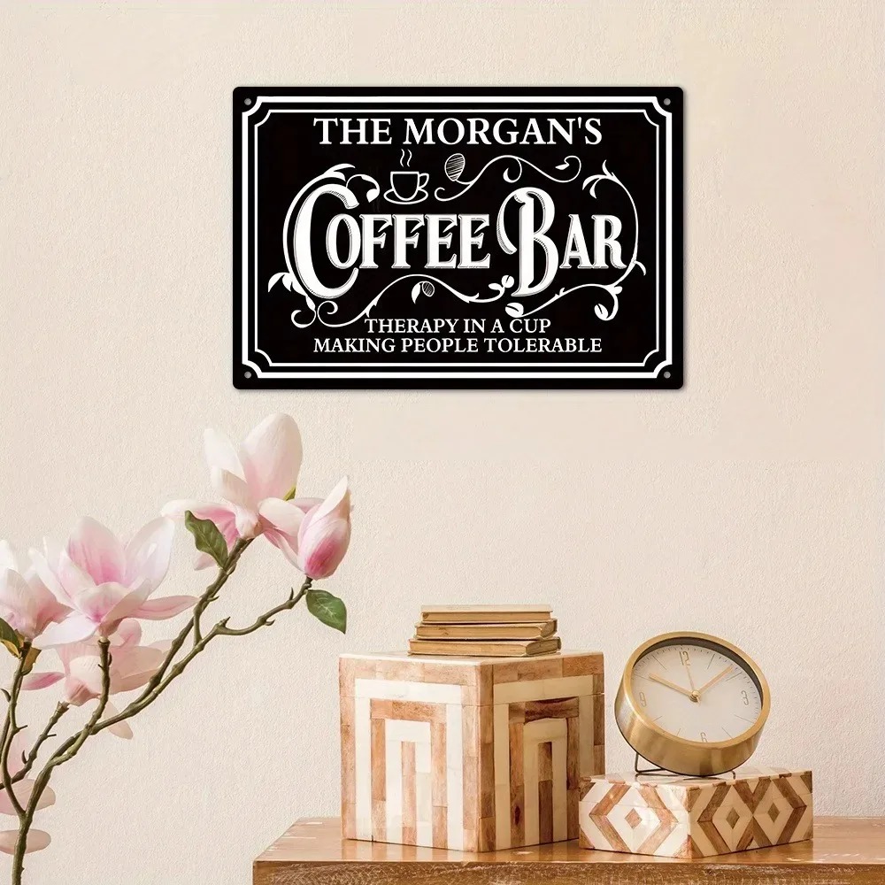 1PC Custom Text The Morgan's C - Home Bar And Kitchen のレビューと価格