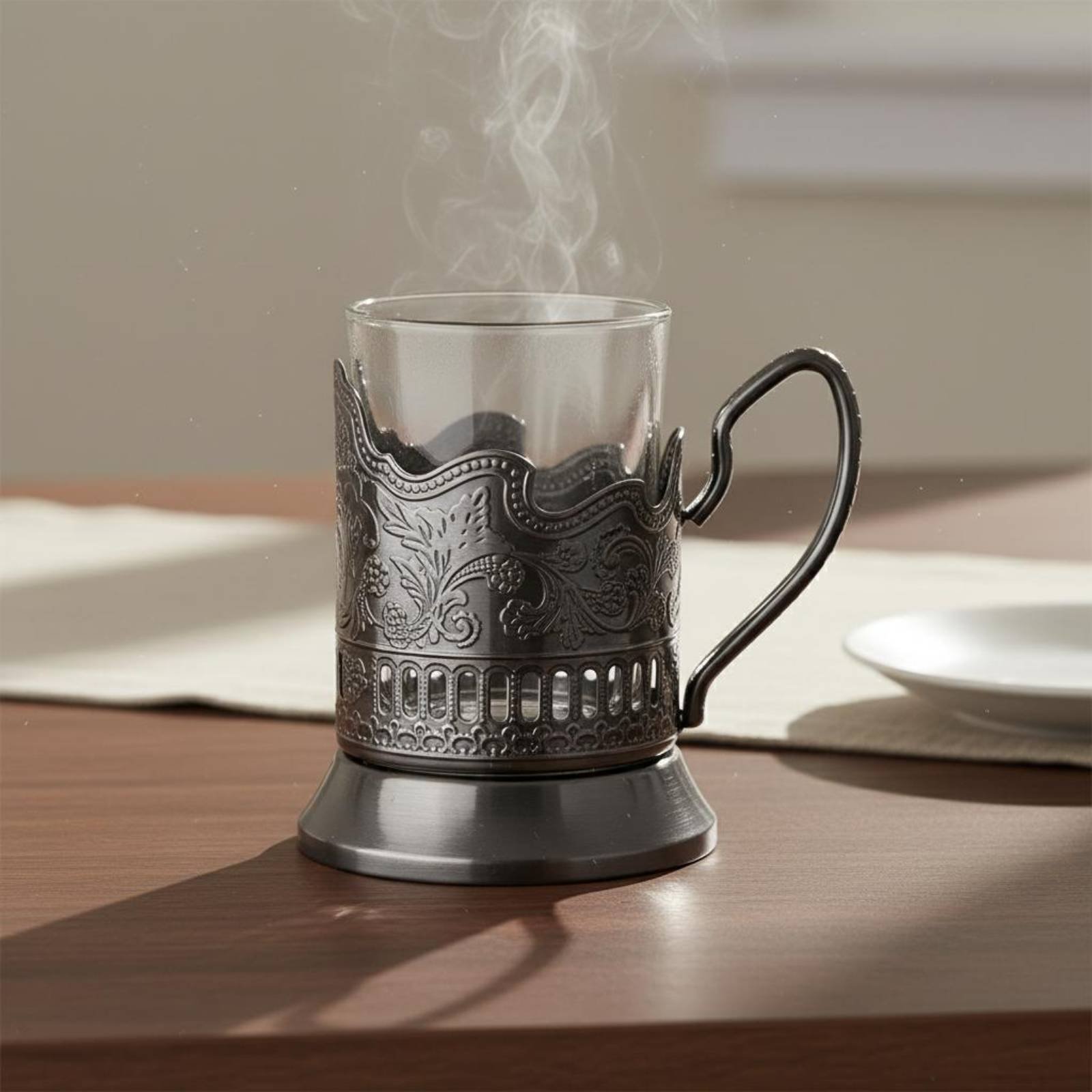 Podstakannik Retro Design Russ - Old Fashioned Glass のレビューと価格