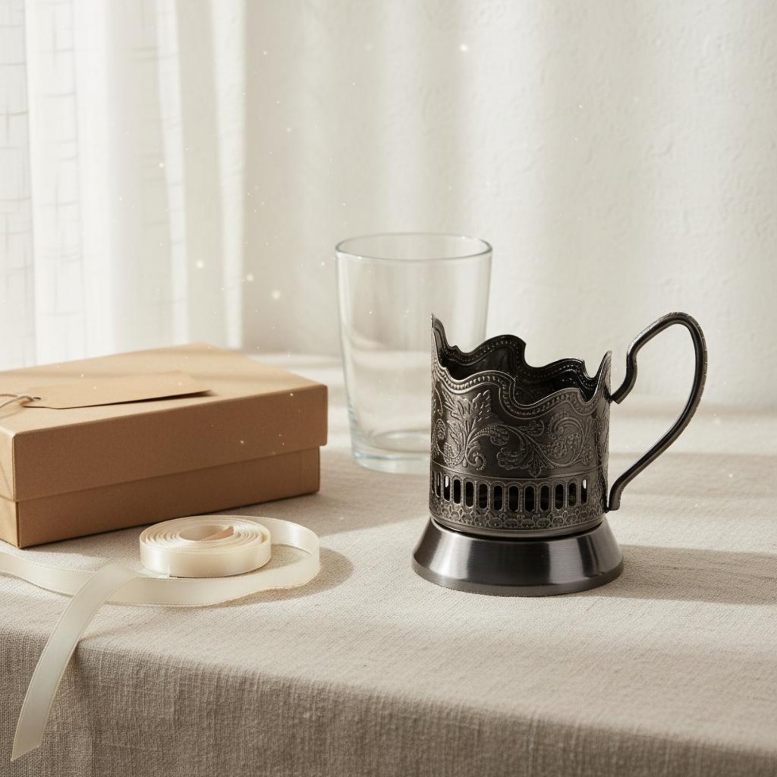 Podstakannik Retro Design Russ - Old Fashioned Glass のレビューと価格