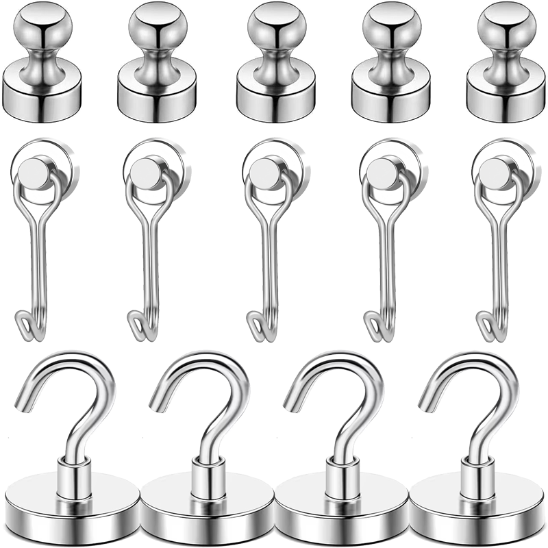 10Pcs Strong 16mm Magnetic Hoo - Home Bar And Fridge のレビューと価格