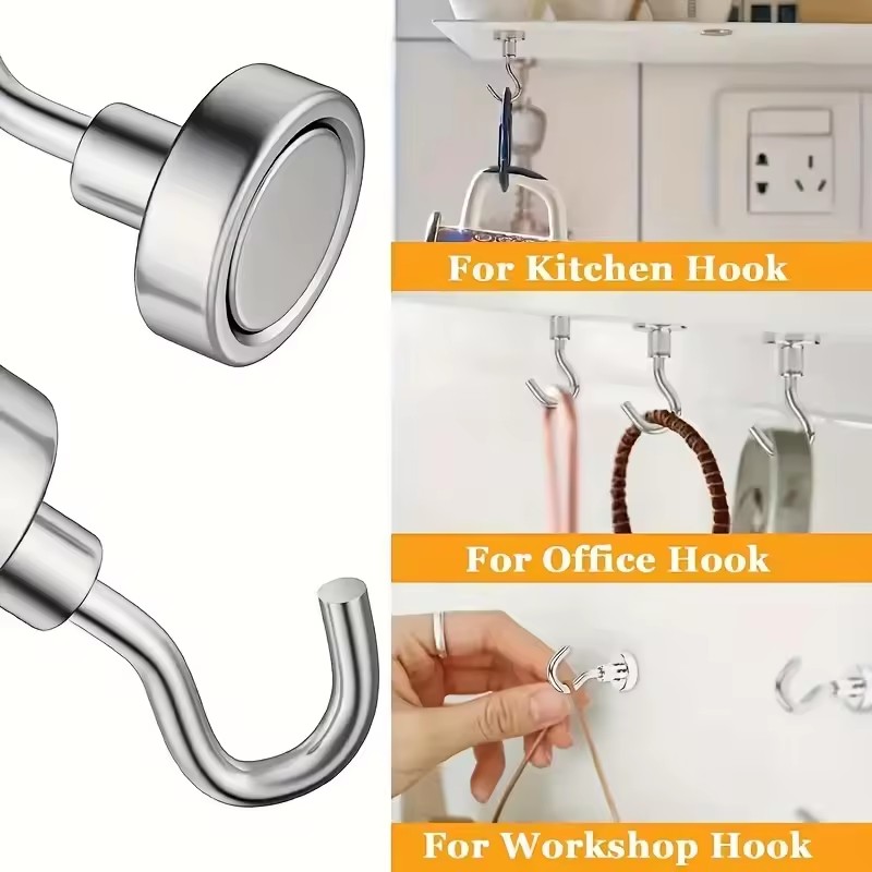 10Pcs Strong 16mm Magnetic Hoo - Home Bar And Fridge のレビューと価格