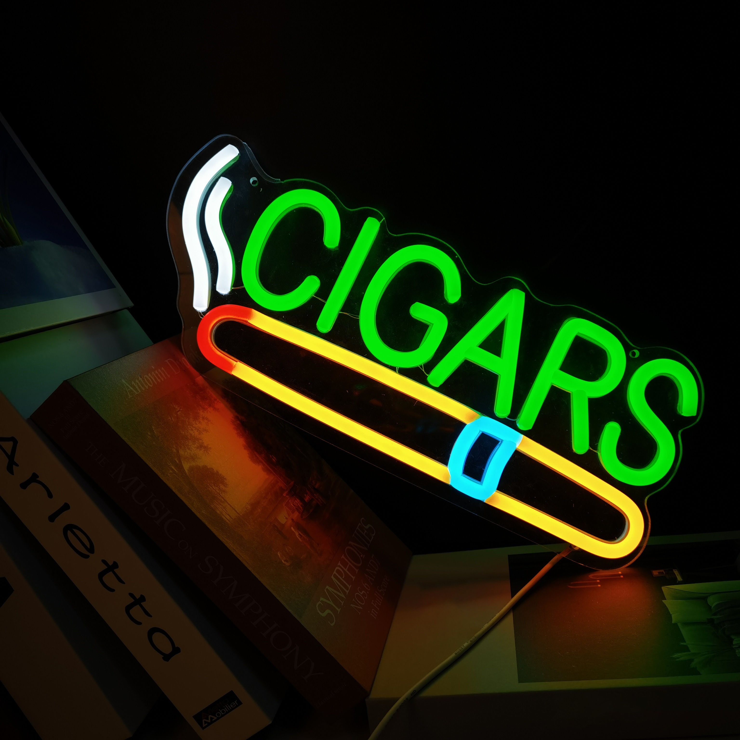 Cigar Shop Neon Sign, For Home - Home Bar Lounge のレビューと価格