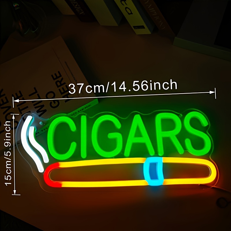 Cigar Shop Neon Sign, For Home - Home Bar Lounge のレビューと価格