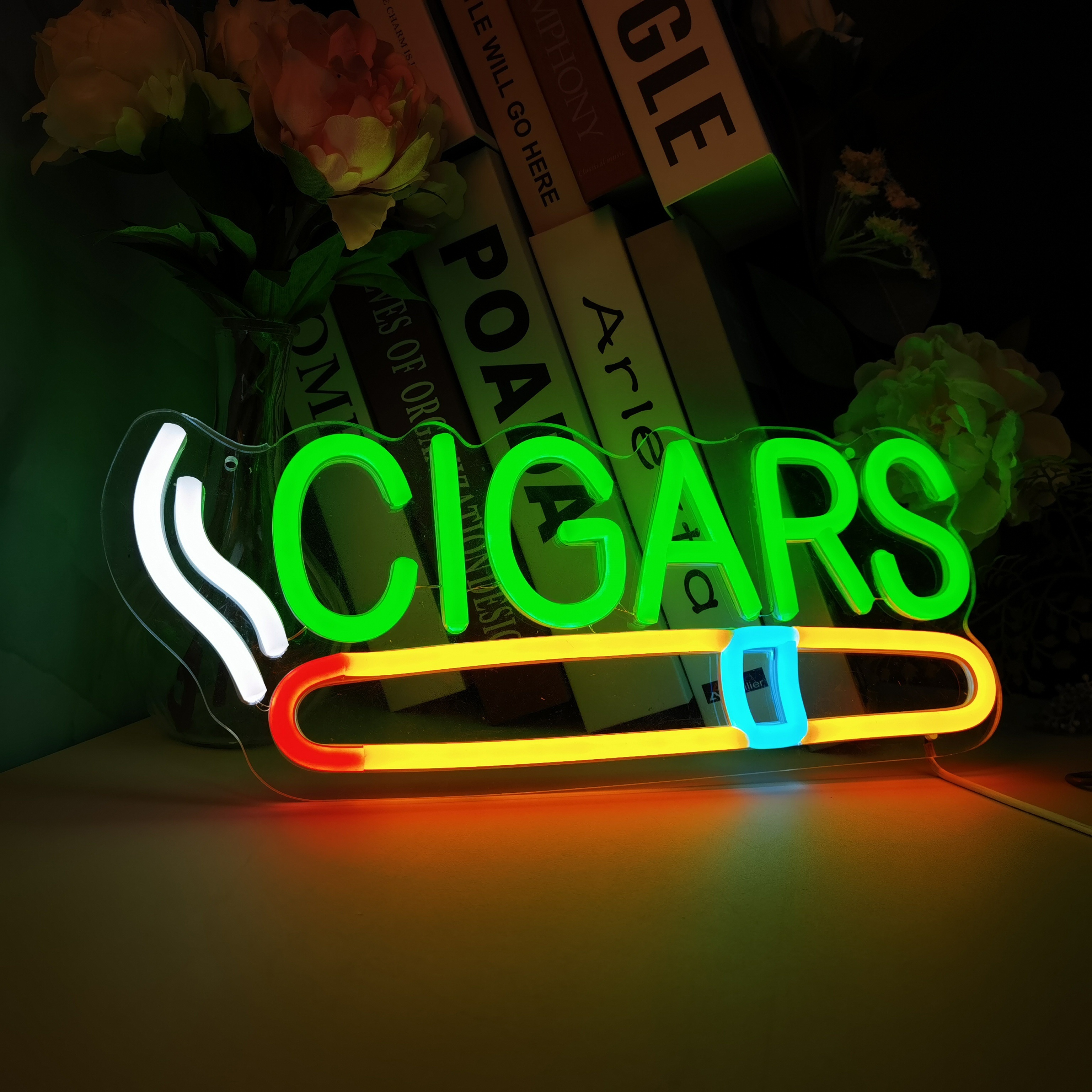 Cigar Shop Neon Sign, For Home - Home Bar Lounge のレビューと価格