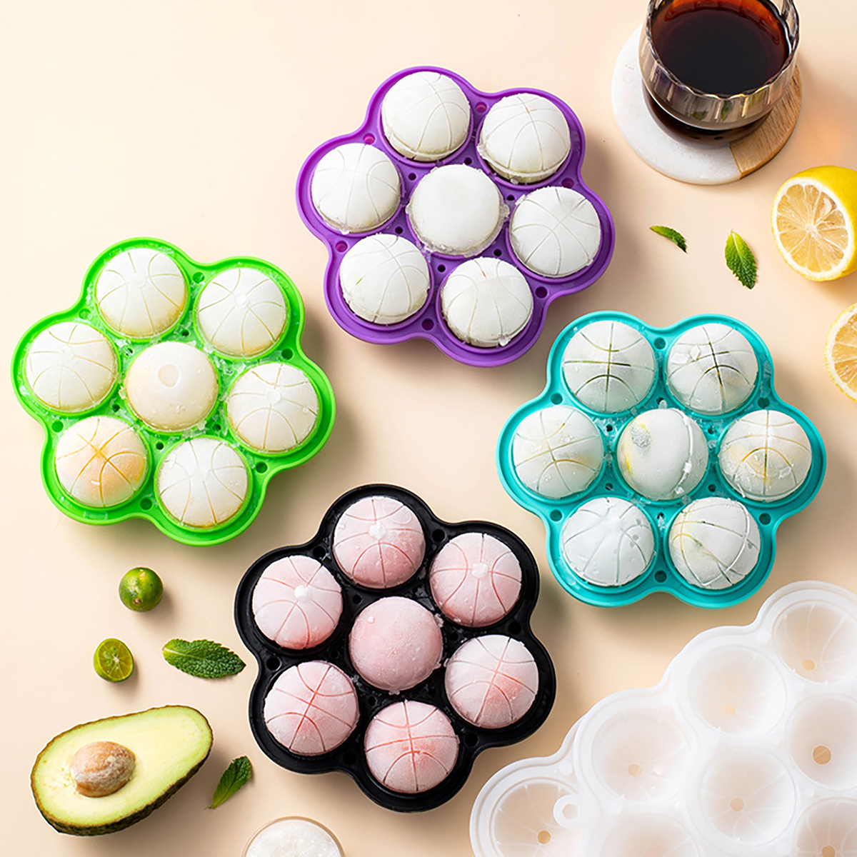 1pc Spherical Silicone Ice Gri - Ice Mold Sphere のレビューと価格