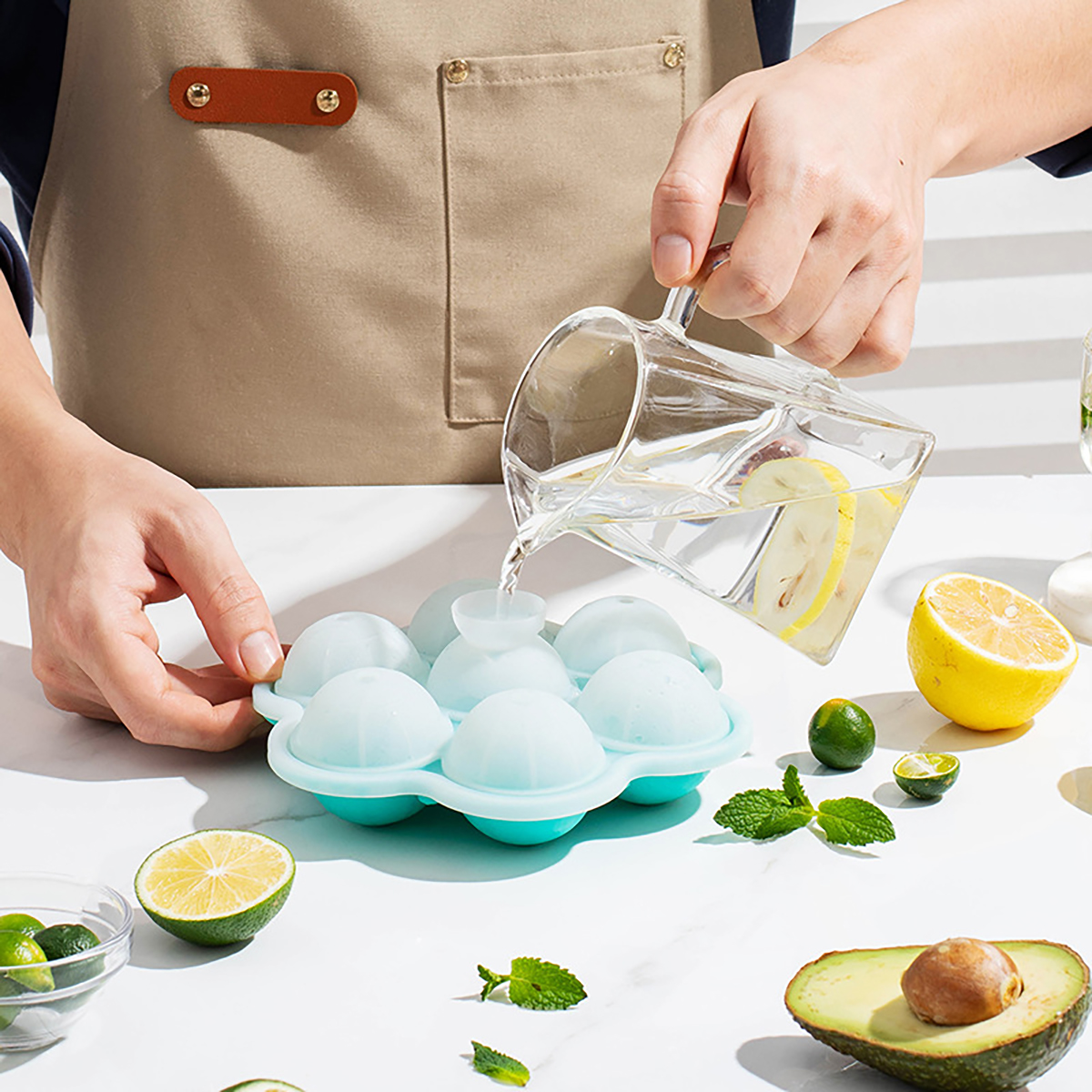 1pc Spherical Silicone Ice Gri - Ice Mold Sphere のレビューと価格