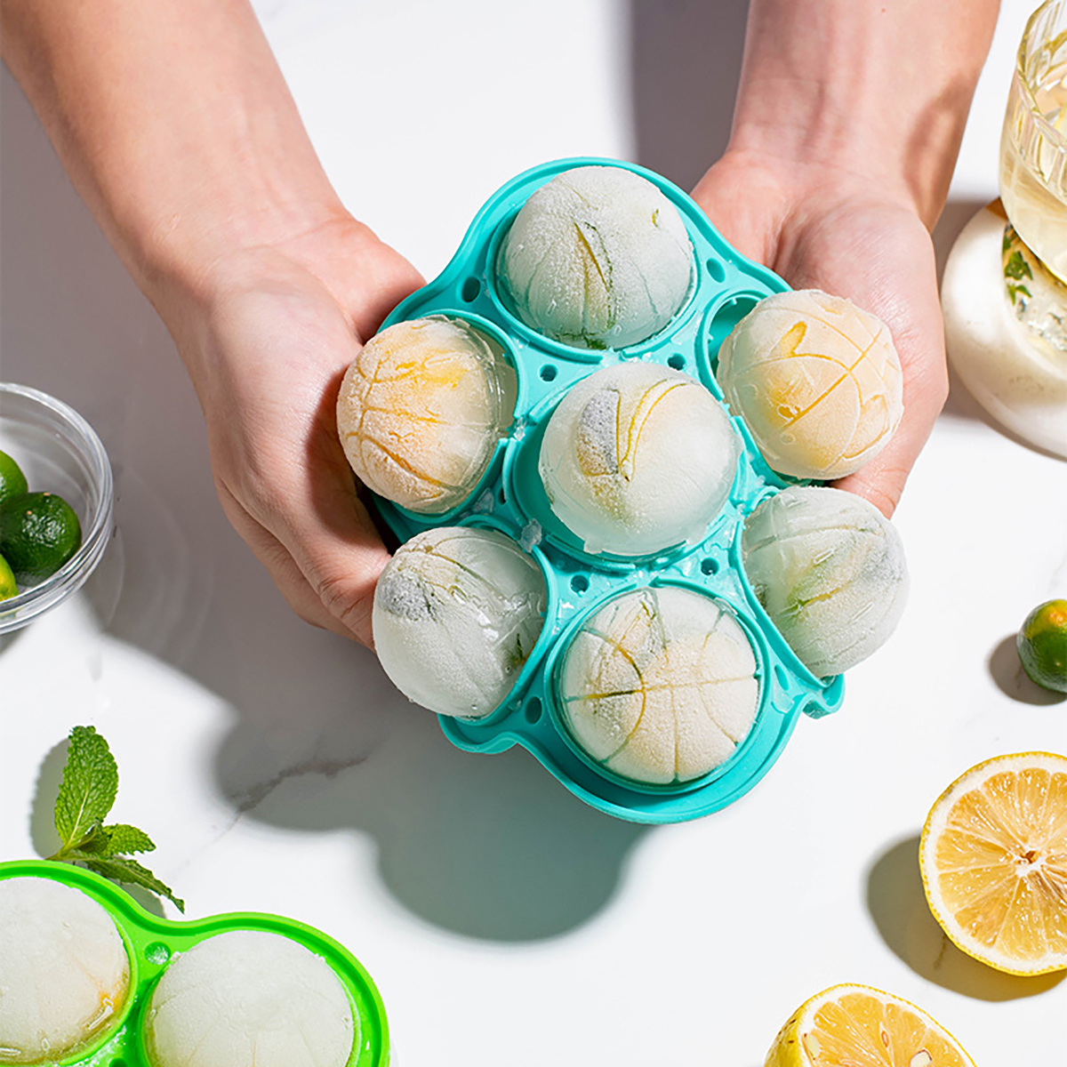 1pc Spherical Silicone Ice Gri - Ice Mold Sphere のレビューと価格