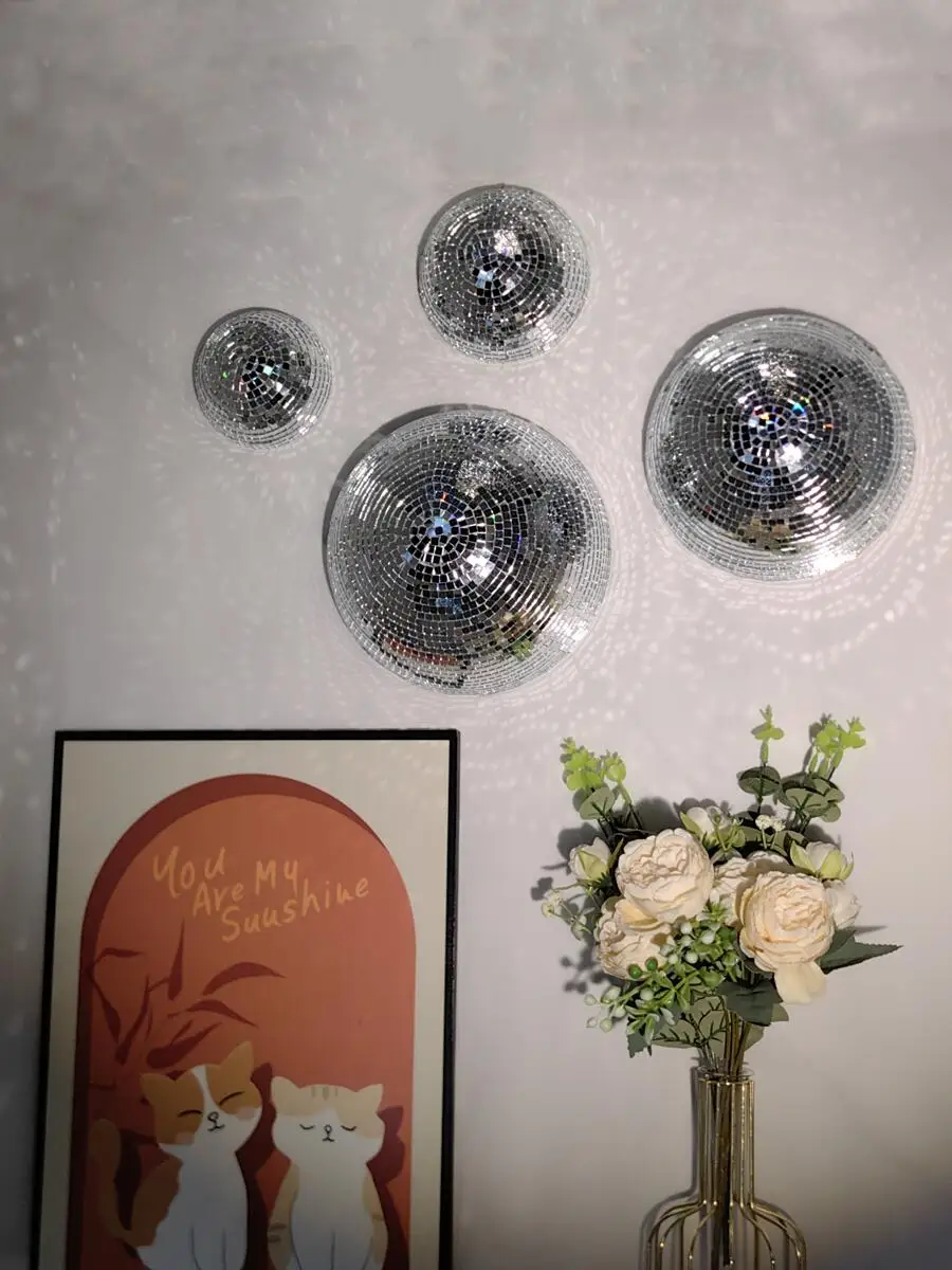 New Wall Disco Ball Mirrored D - Old Fashioned Glass のレビューと価格