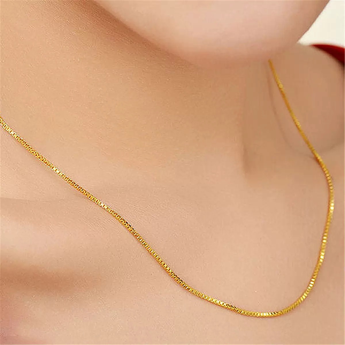 925 Sterling Silver Necklace G - Bar Cart Gold のレビューと価格