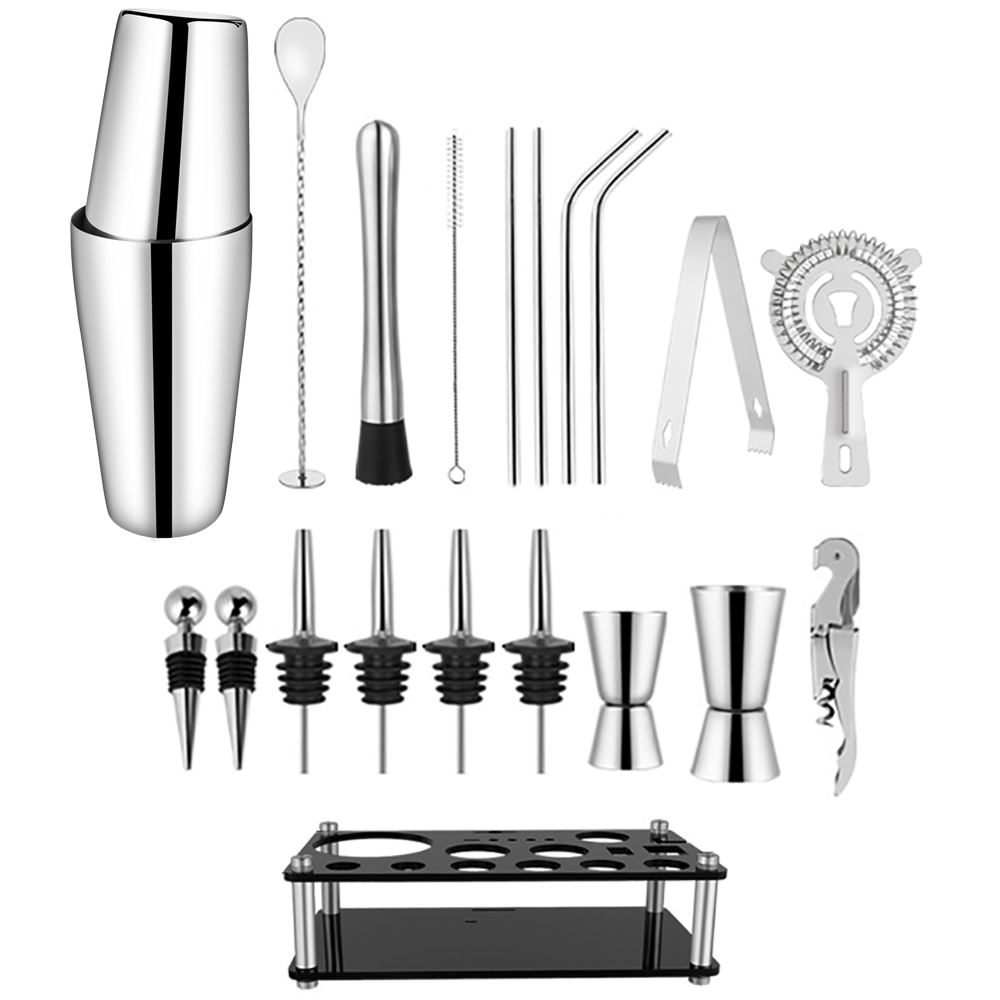 550/750ML Cocktail Shaker Bar  - Boston Shaker Set のレビューと価格
