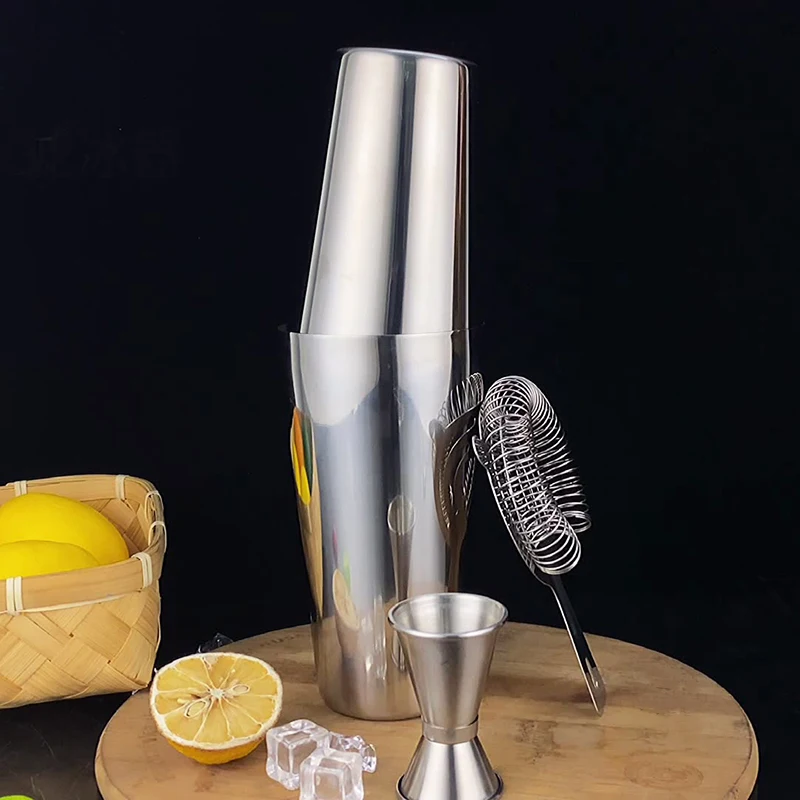550/750ML Cocktail Shaker Bar  - Boston Shaker Set のレビューと価格
