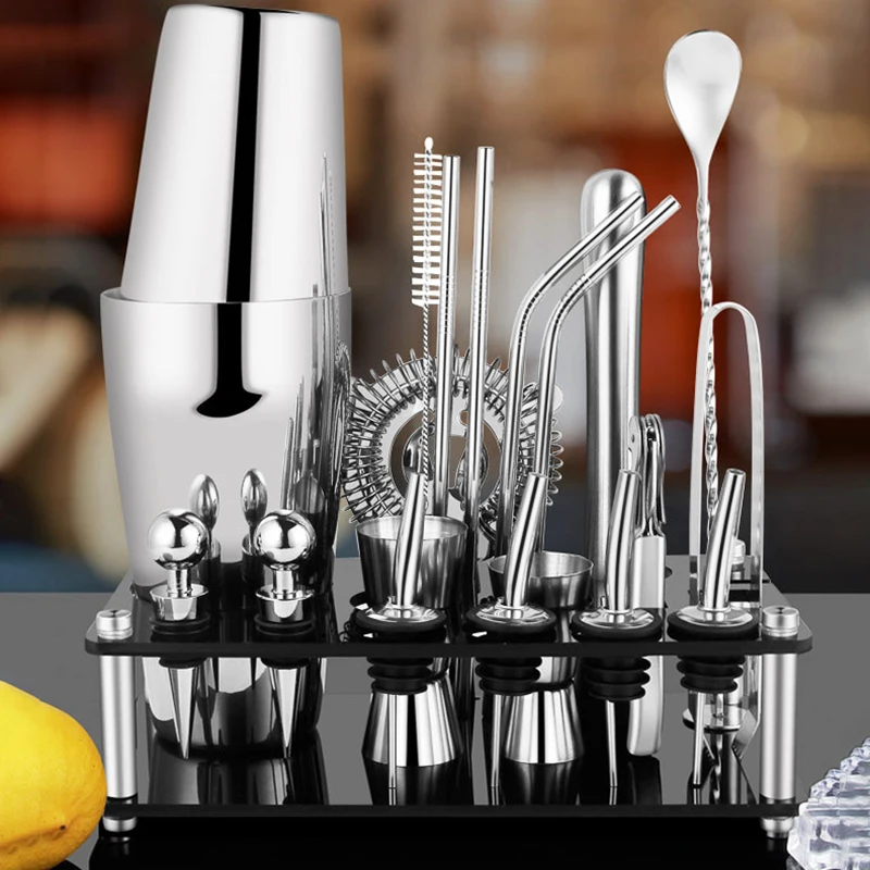 550/750ML Cocktail Shaker Bar  - Boston Shaker Set のレビューと価格