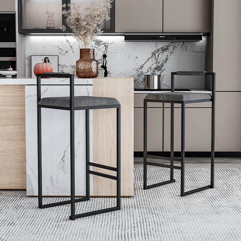 Nordic Velvet Black Bar Chairs - Home Bar Lounge のレビューと価格