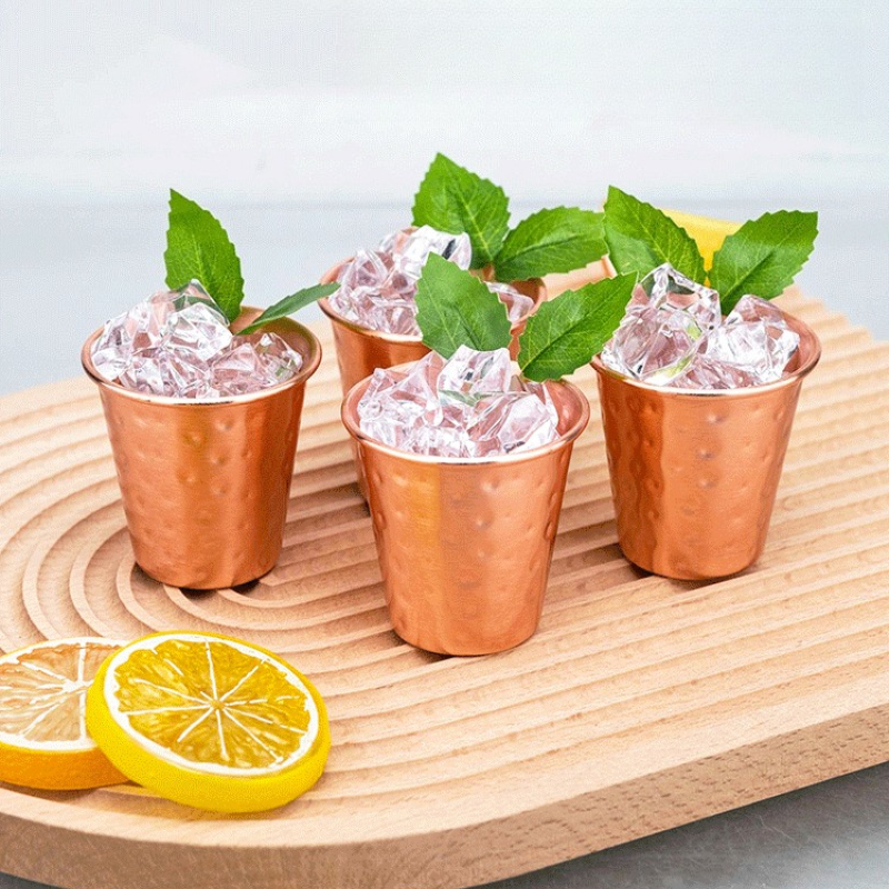 1pc 70ml Copper Vintage Style  - Mule Copper Mug のレビューと価格
