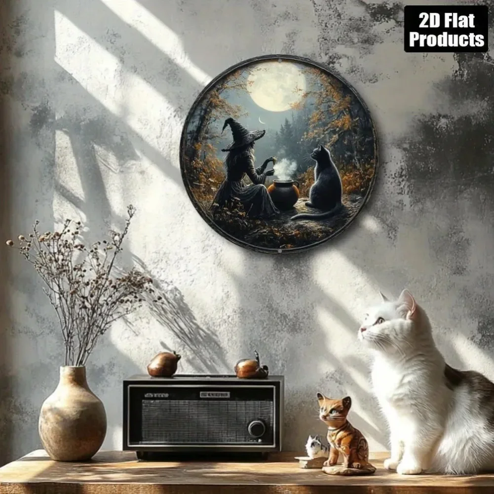 1PC Retro Halloween Wall Decor - Home Bar And Kitchen のレビューと価格