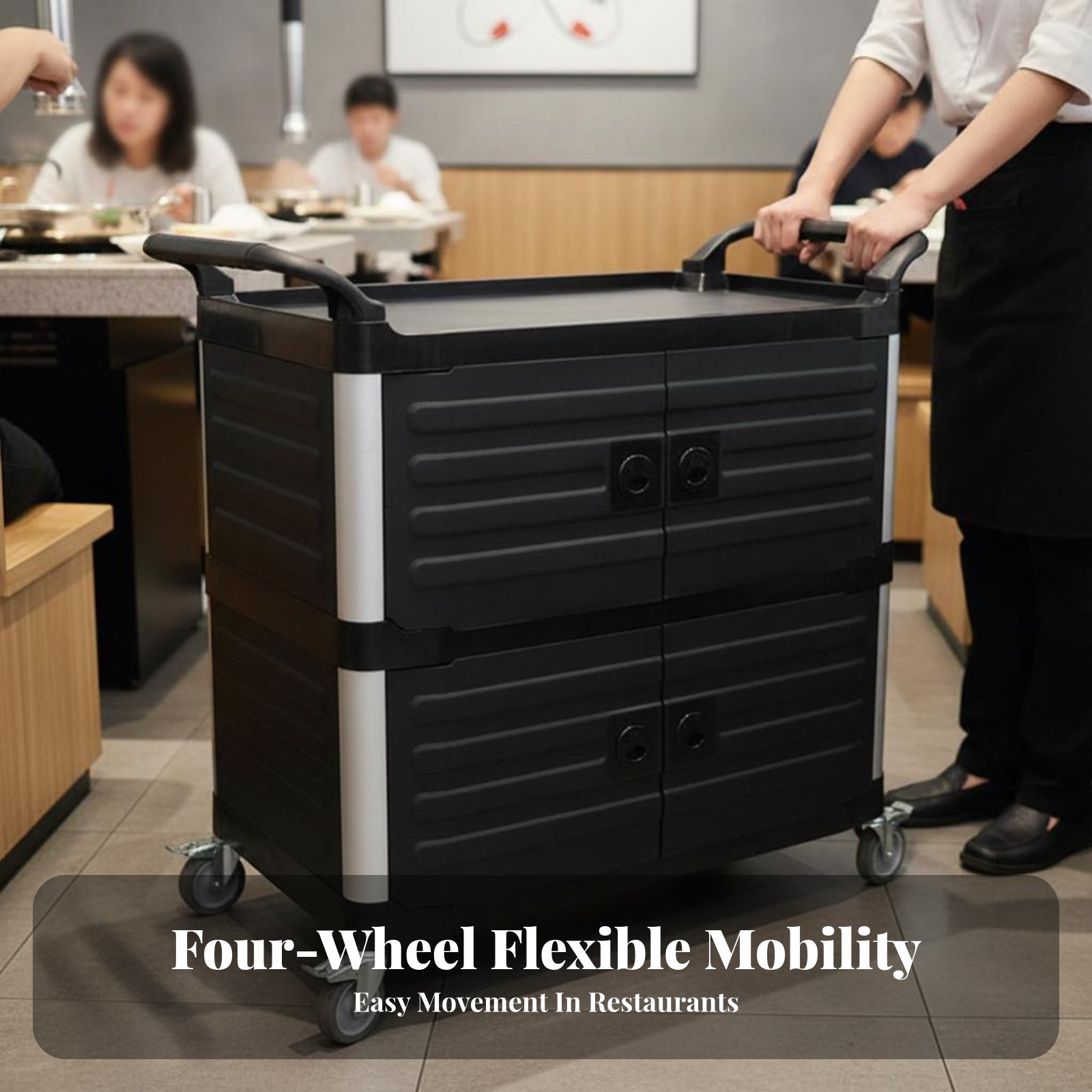 3-Tier utility Cart with caste - Home Bar Shelf のレビューと価格