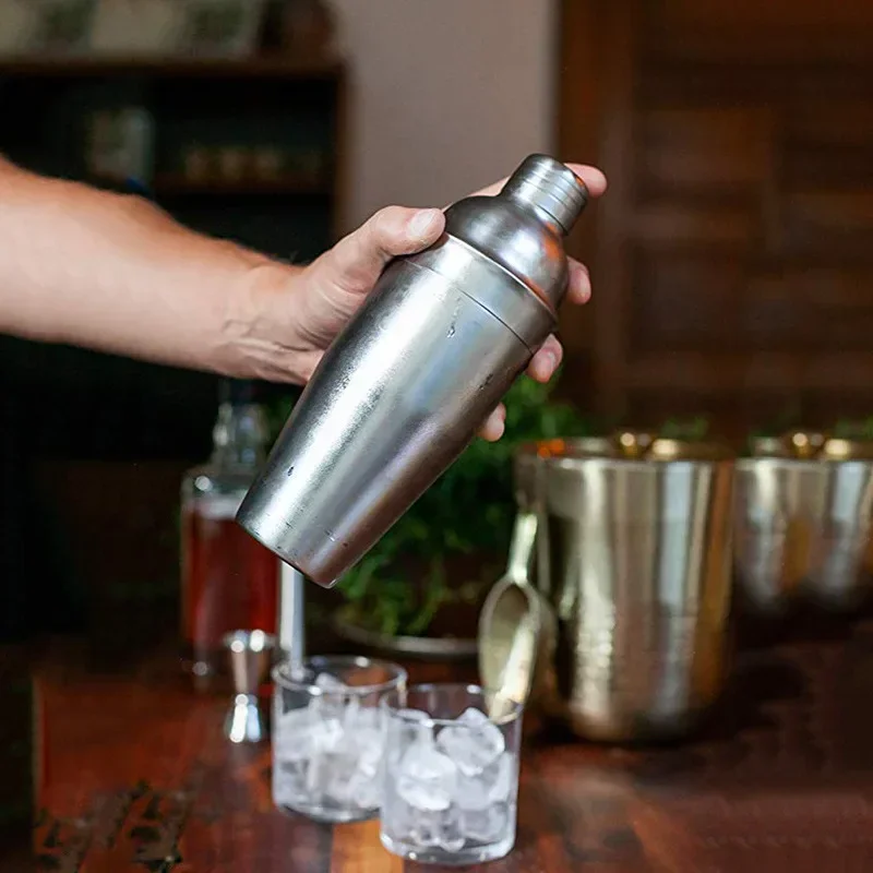 3/6pcs Cocktail Shaker Stainle - Boston Shaker Set のレビューと価格