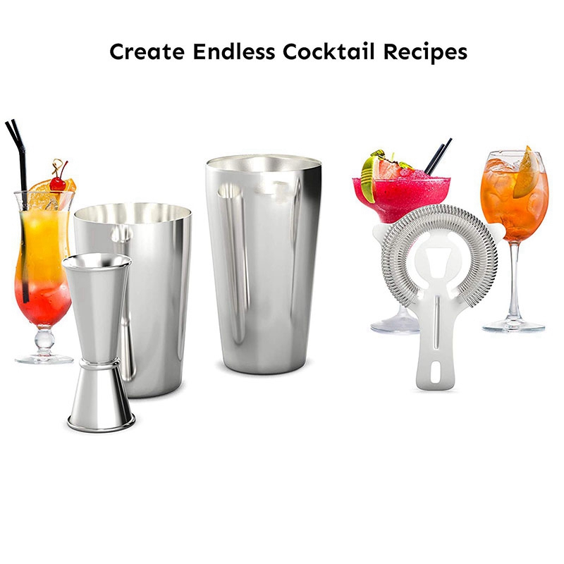 ABJT-Cocktail Shaker Set: Prof - Boston Shaker Set のレビューと価格