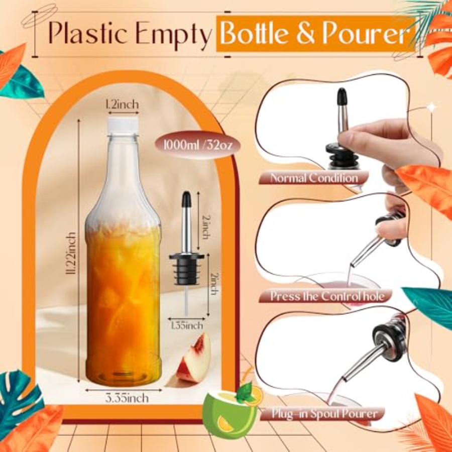 15 Pcs Bar Caddy Accessories 3 - Speed Pourer Cap のレビューと価格