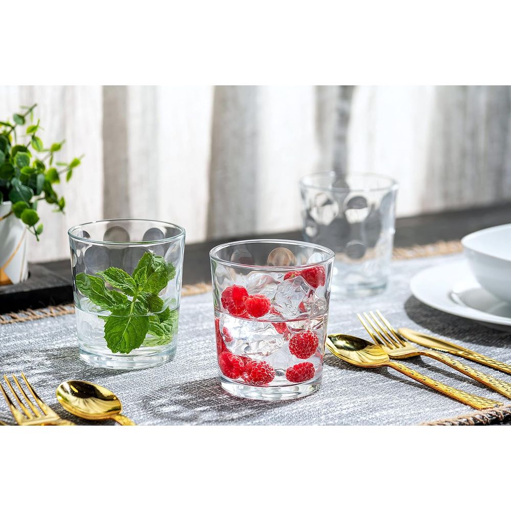 12-Piece Elegant Stackable Gla - Highball Glass Set のレビューと価格