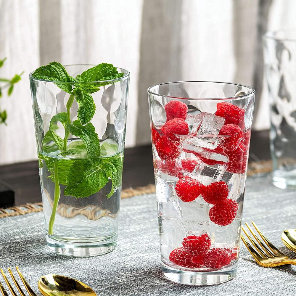 12-Piece Elegant Stackable Gla - Highball Glass Set のレビューと価格