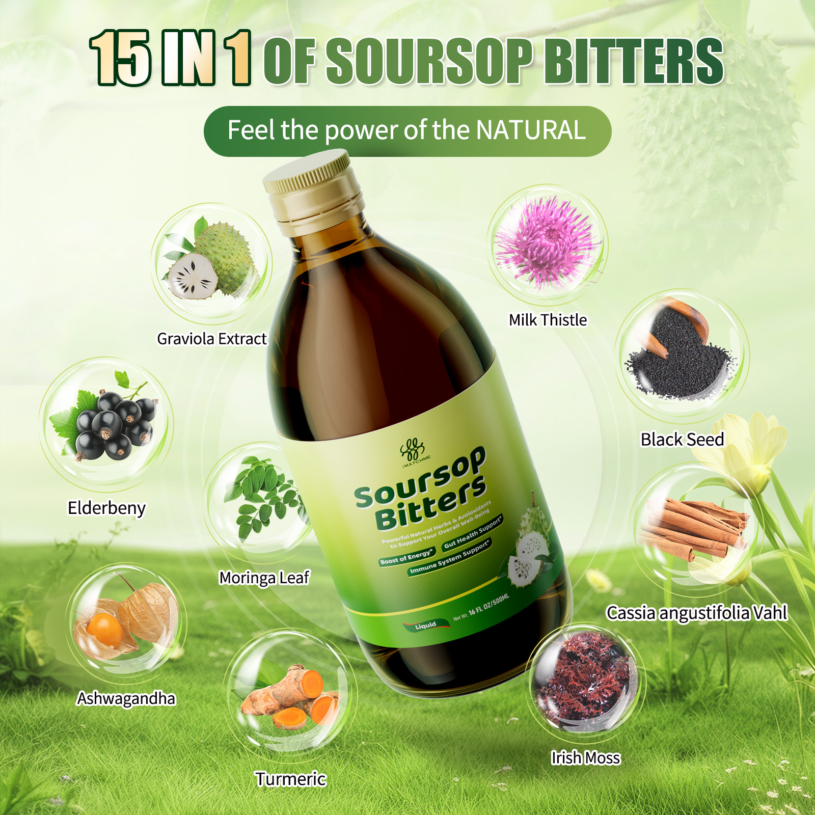 Soursop Bitters - Natural Orga - Bitters Bottle Set のレビューと価格