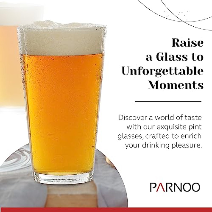 Bulk Classic Premium Beer Pint - Highball Glass Set のレビューと価格