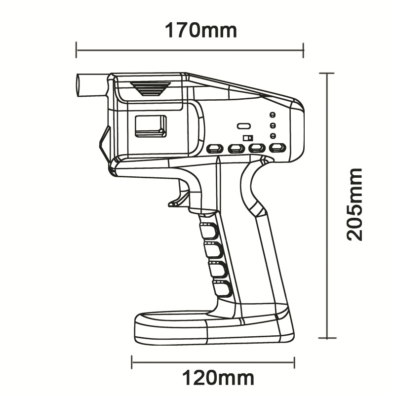 White Smoked Bubble Gun with F - Smoking Gun Kit のレビューと価格