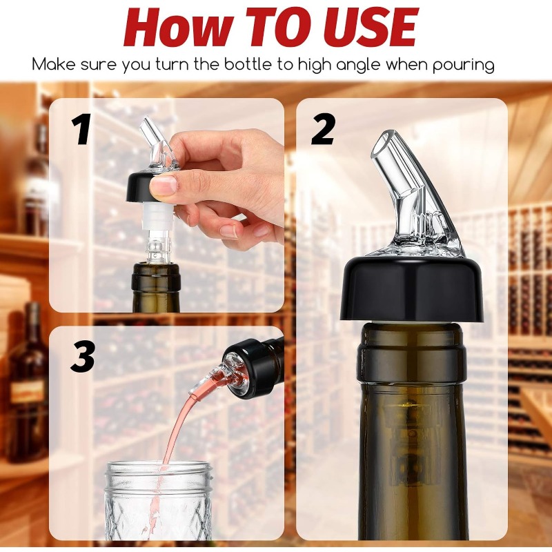 Automatic Measured Bottle Pour - Speed Pourer Cap のレビューと価格