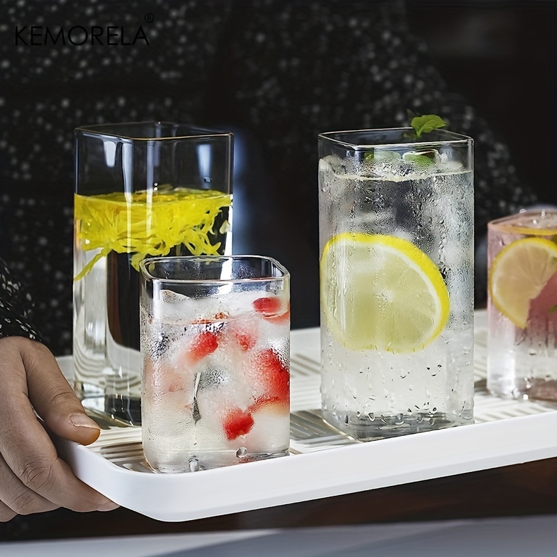4pcs Drinking Glasses Cups 15o - Highball Glass Set のレビューと価格
