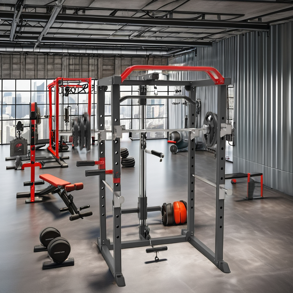 Steel Full Cage Gym Power Towe - Home Bar And Gym のレビューと価格