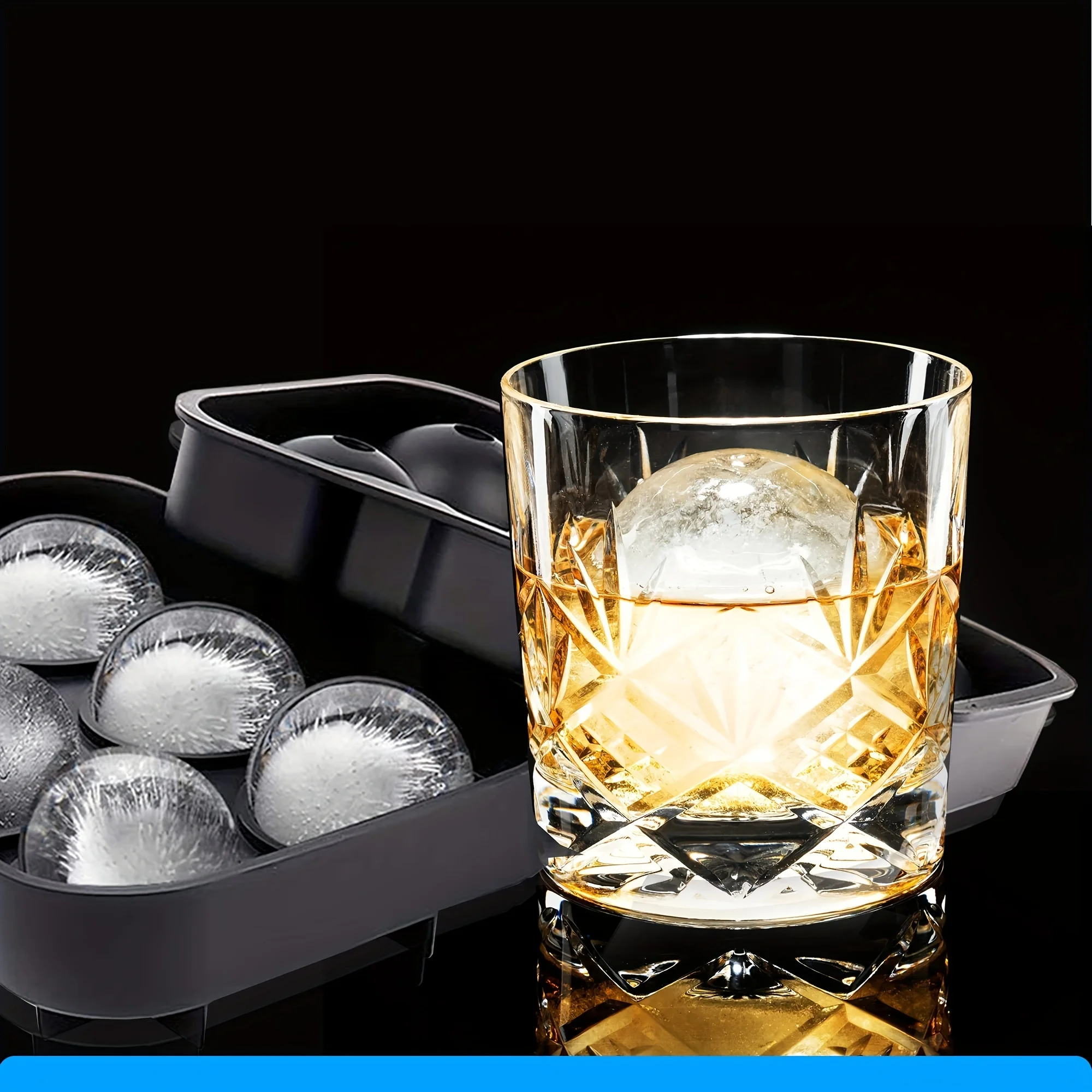 1pc 3D Rose Ice Cube Mold, Squ - Ice Mold Sphere のレビューと価格