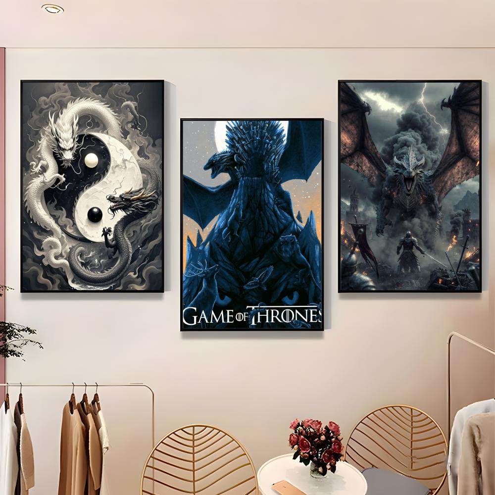 Art R-Red Fox Dragon Elephant  - Home Bar And Theater のレビューと価格