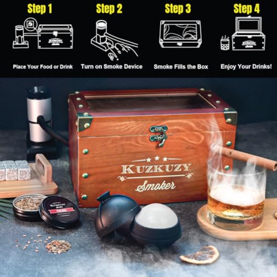 Cocktail Smoker Kit - Whiskey  - Smoking Gun Kit のレビューと価格