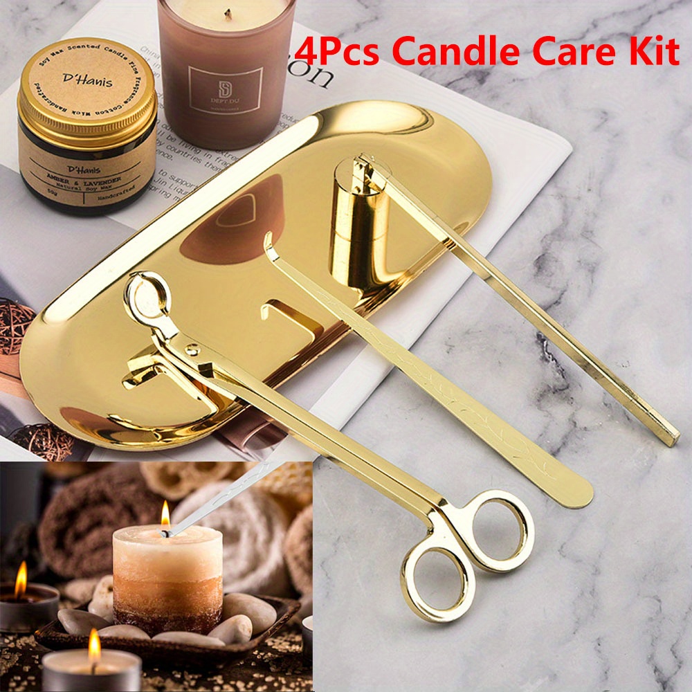 4pcs/set Luxury Candle Care Ki - Home Barber のレビューと価格