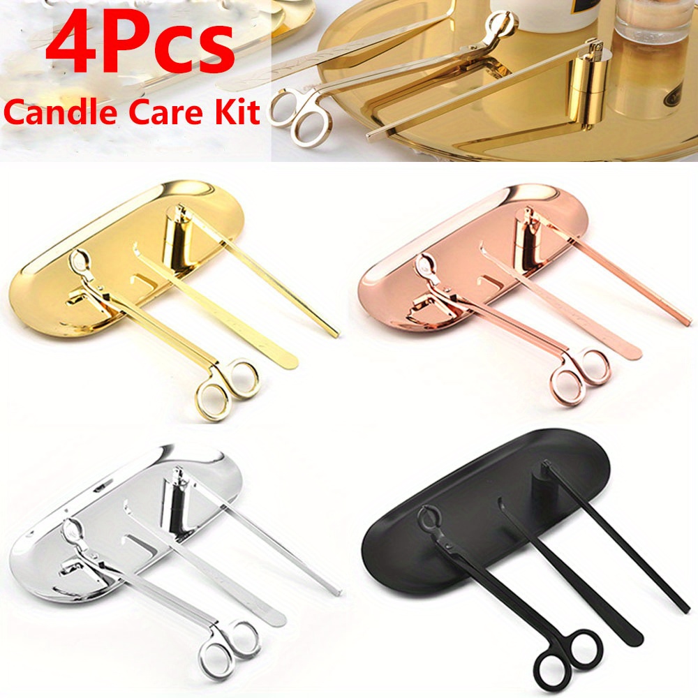 4pcs/set Luxury Candle Care Ki - Home Barber のレビューと価格