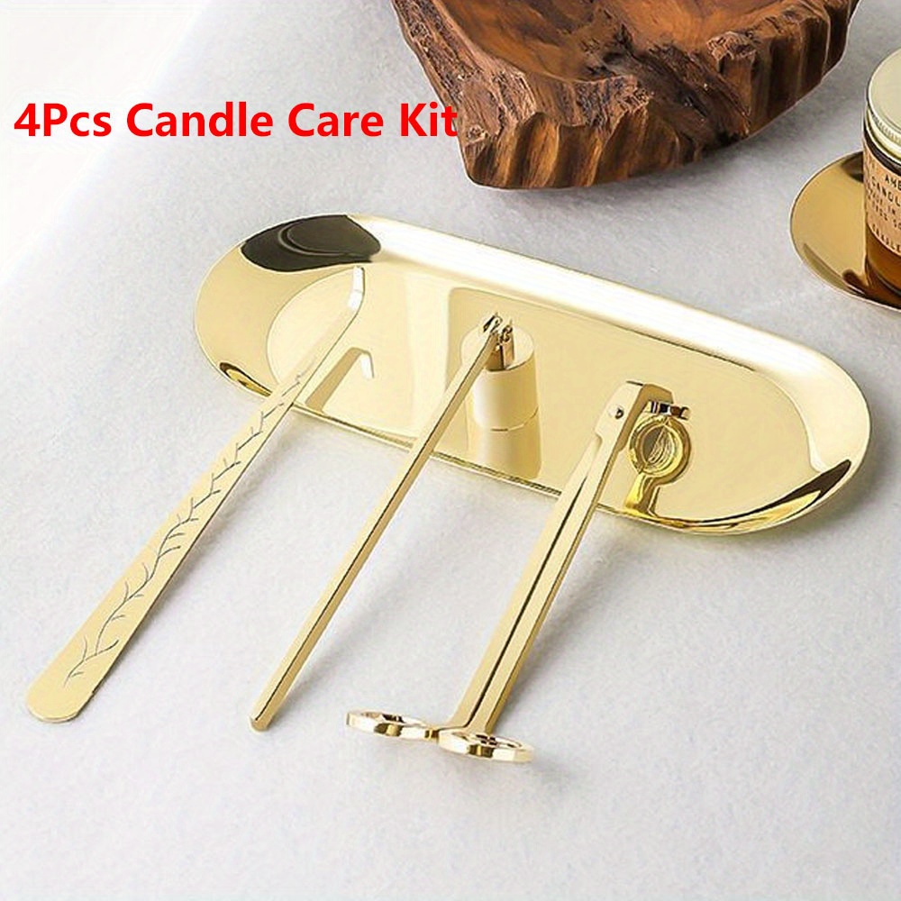 4pcs/set Luxury Candle Care Ki - Home Barber のレビューと価格