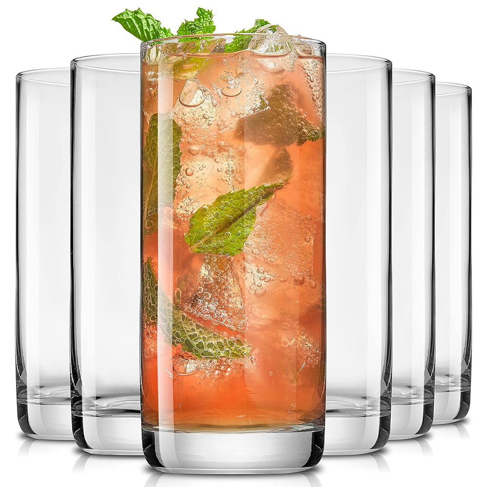 Lead-Free Crystal Drinking Gla - Highball Glass Set のレビューと価格