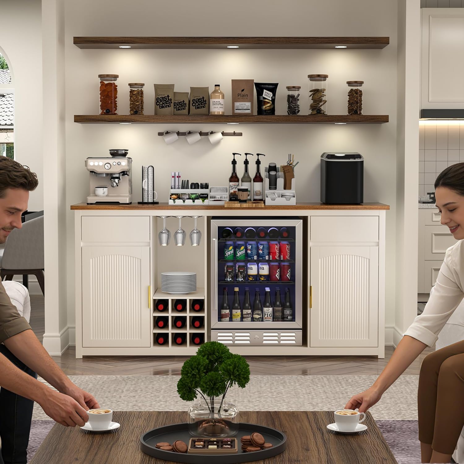 Extra Long Bar Cabinet Fridge  - Home Bar And Fridge のレビューと価格
