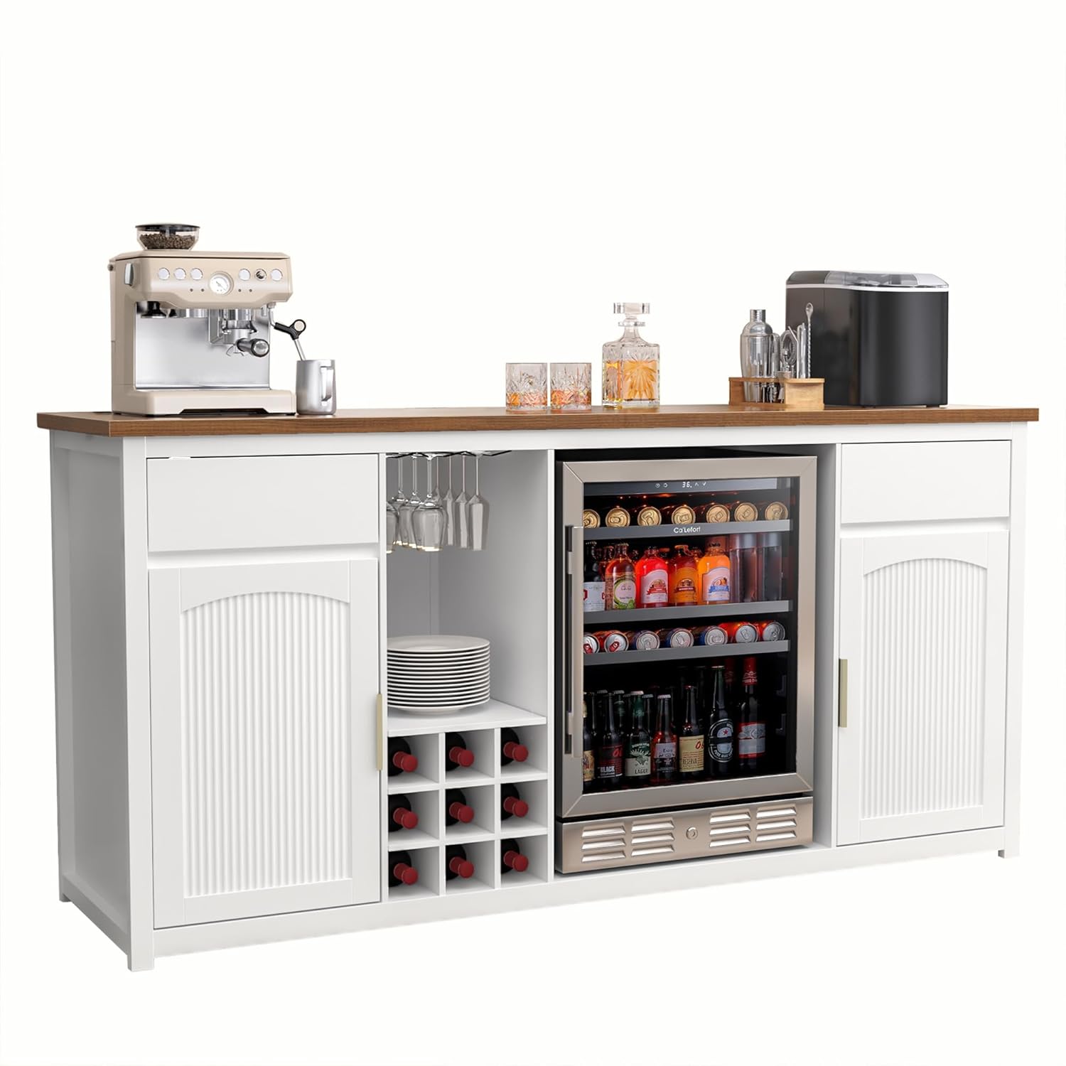 Extra Long Bar Cabinet Fridge  - Home Bar And Fridge のレビューと価格