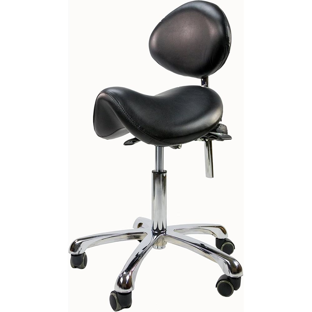 Ergonomic Rolling Stool with A - Home Barber のレビューと価格