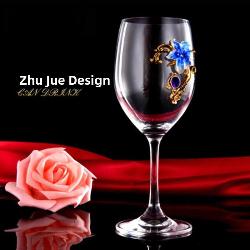 Elegant Enamel Red Wine Glasse - Highball Glass Set のレビューと価格