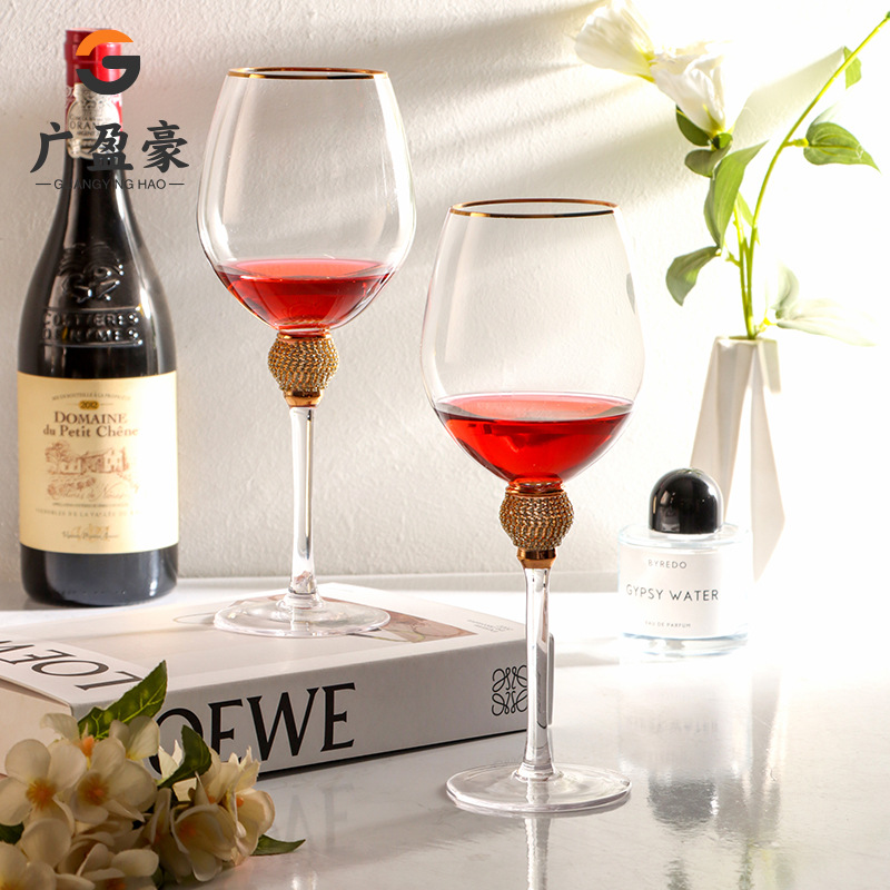 Luxury Diamond Gold Rim Highba - Highball Glass Set のレビューと価格